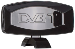 Antena Dvbt Tv Pokojowa Mocna + Wzmacniacz + Kabel