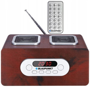 Radioodbiornik Przenośne Radio Fm Usb Sd Mp3 Retro