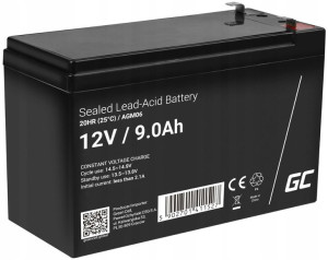 Akumulator Bezobsługowy Agm 12v 9ah Do Ups Alarm