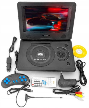 Przenośny Odtwarzacz Dvd Gry W Zestawie 9.8"