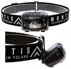 Mocna Latrka Czołowa Czołówka Czujnik Sensor Led