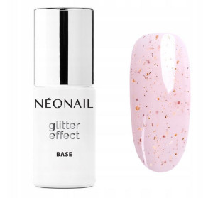 Glitter Effect Base Pink Sparkle 7,2ml