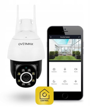 Kamera Zewnętrzna Obrotowa 4xzoom Ip Wifi 2.5k Pro