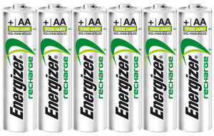 6x AKUMULATORKI ENERGIZER Power Plus AA R6 2000mAh
