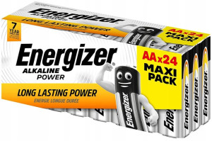 Bateria Energizer Alkaliczna Lr06 R6 Aa 24 Szt