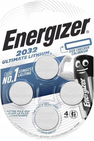 4x BATERIE ENERGIZER CR 2032 Ultimate Lithium 3V
