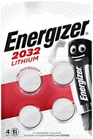 4x Bateria Litowa Mini Energizer Cr2032
