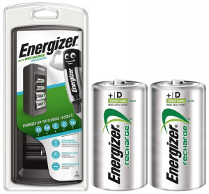 Energizer Ładowarka Akumulatorków R6 R3 R14 R20 9v