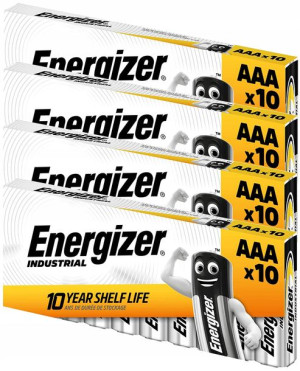 40x MOCNA BATERIA ENERGIZER Industrial R3 AAA LR03
