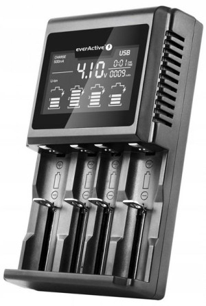 Ładowarka Everactive Uc-4000 Li-ion Ni-mh Aa Aaa