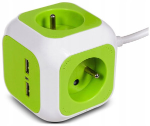 Magic Cube Przedłużacz Rozgałęziacz Kostka Z Usb