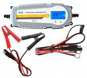 Prostownik Elektroniczny Ładowarka 12/24v 10a Lcd