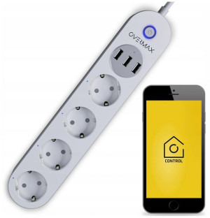 Inteligentna Listwa Zasilająca Wifi Usb Aplikacja