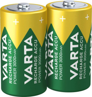 2x Akumulatorki Varta R14 C Hr14 3000mah Baterie