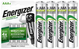 4x Akumulatorki Energizer Baterie Aaa R3 700mah
