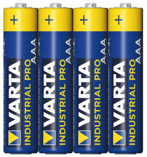 4 szt. Baterie alkaliczne Varta Industrial AAA LR3
