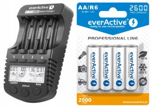 Ładowarka Eneloop Baterii Aa Aaa Akumulatorki R6