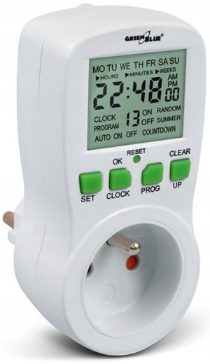 Timer Wyłącznik Włącznik Czasowy Programator 3860w