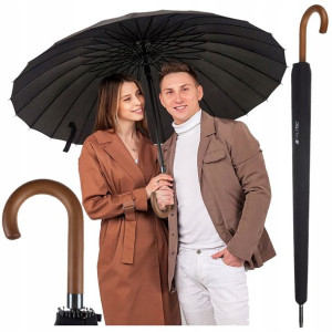 Duży Parasol Rządowy 24 Druty Z Włókna Xxxl 145cm