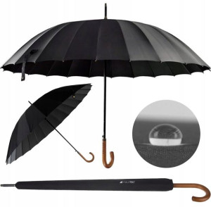 Parasolka Duża 145cm Parasol 2-osobowy Rządowy XXL