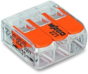 Zacisk Instalacyjny Szybkozłączka Wago 3x0.2-4mm