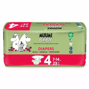 Muumi Baby, Pieluszki Jednorazowe 4 Maxi 23szt