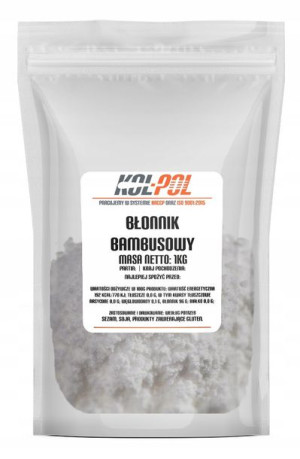 MĄKA BAMBUSOWA 1kg Błonnik bambusowy dieta keto