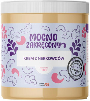 KREM Z ORZECHÓW NERKOWCA 1kg Masło naturalne 100%
