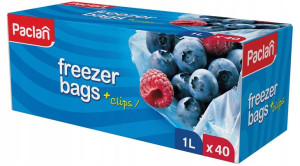 WORECZKI DO MROŻENIA żywności 1L x 40 szt. Paclan