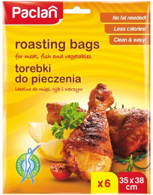 TOREBKI DO PIECZENIA z klipsami 6 szt. Paclan
