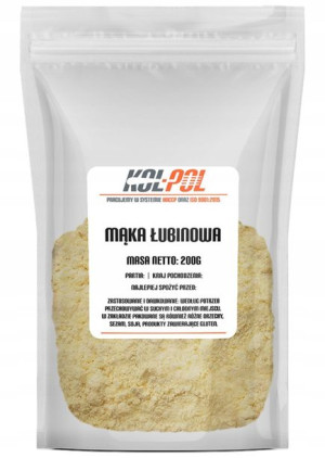 MĄKA ŁUBINOWA 200g Keto białko błonnik na chleb