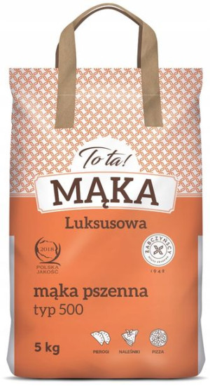 MĄKA PSZENNA TYP 500 5kg Luksusowa ToTa!