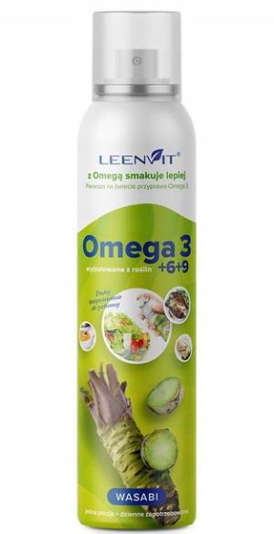PRZYPRAWA OMEGA 3+6+9 LEENVIT 150ml Wasabi Spray