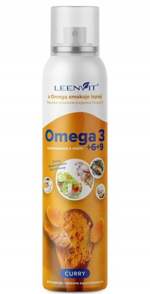PRZYPRAWA OMEGA 3+6+9 LEENVIT 150ml Curry Spray