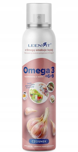 PRZYPRAWA OMEGA 3+6+9 LEENVIT 150ml Czosnek Spray