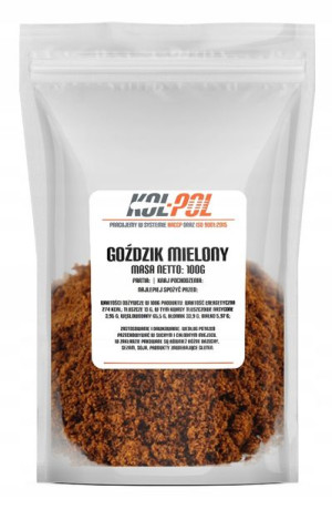 GOŹDZIKI MIELONE 100g Aromatyczne goździk jakość