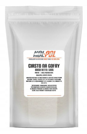 CIASTO NA GOFRY 500g Gotowa mieszanka do gofrów