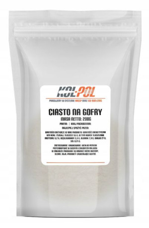 CIASTO NA GOFRY 200g Gotowa mieszanka do gofrów