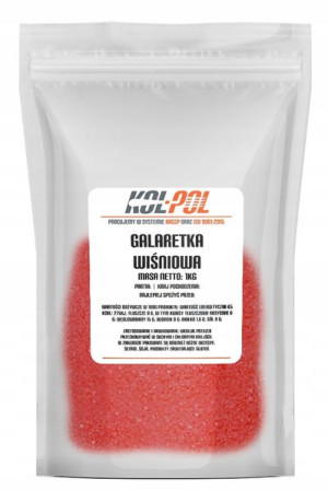 GALARETKA WIŚNIOWA 1kg Galaretka w proszku
