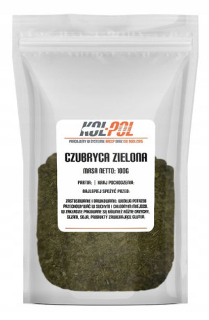 CZUBRYCA ZIELONA 100g Przyprawa aromatyczna jakość