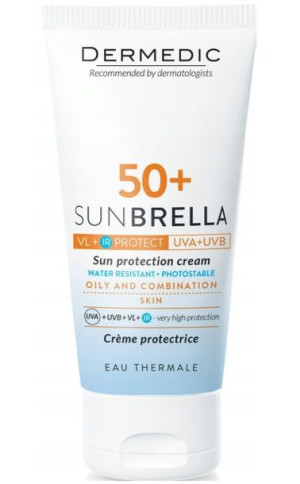 DERMEDIC SUNBRELLA  SFP50+ krem sk. tłusta i mieszana 50ml