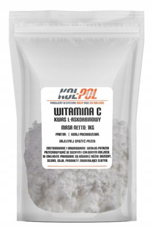 WITAMINA C 1kg Kwas L-Askorbinowy 100% Do basenu