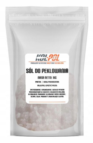 SÓL DO PEKLOWANIA 1kg Peklosól peklująca peklowa