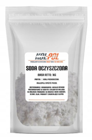 SODA OCZYSZCZONA 1kg Spożywcza wodorowęglan sodu