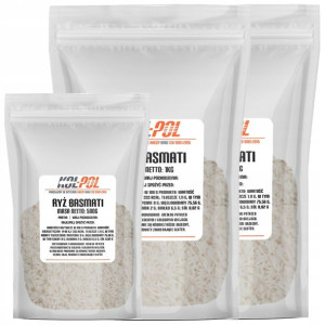RYŻ BASMATI 2,5kg Naturalny biały długoziarnisty