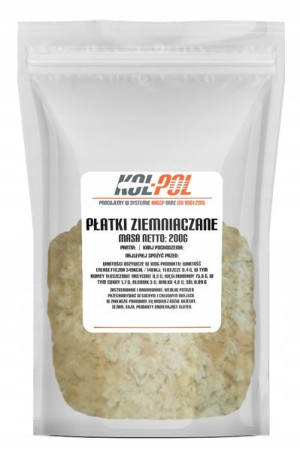 PŁATKI ZIEMNIACZANE 200g Puree ziemniak naturalne