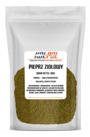 PIEPRZ ZIOŁOWY MIELONY 100g Aromatyczny naturalny