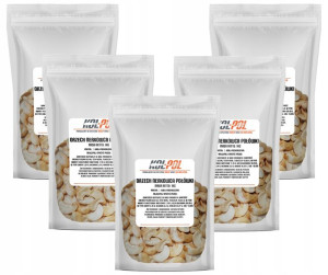 ORZECHY NERKOWCA 5kg Połówki nerkowce naturalne