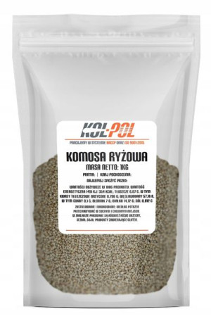 QUINOA KOMOSA RYŻOWA 1kg Biała naturalna białko