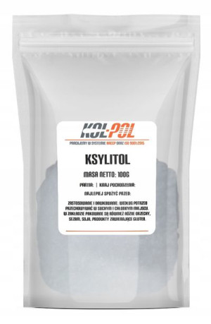 KSYLITOL FIŃSKI 100g Cukier brzozowy naturalny